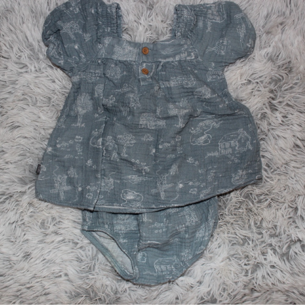 Modern Moments Baby Dress/Bummie